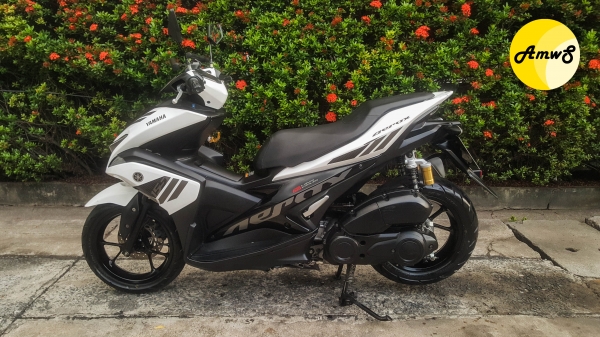 YAMAHA AEROX พร้อมใช้งาน วิ่งน้อย เอกสารชุดโอนครบ  รถดี เครื่องดี ช่วงล่างเยี่ยม พร้อมใช้งาน