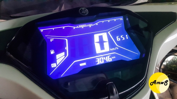 YAMAHA AEROX พร้อมใช้งาน วิ่งน้อย เอกสารชุดโอนครบ  รถดี เครื่องดี ช่วงล่างเยี่ยม พร้อมใช้งาน