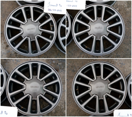 แม็ก Isuzu V-Cross 17 ราคา 4500 บาท(4ชุด) แม็ก Isuzu ขอบ 16 4วง 3200-4,900 บาท