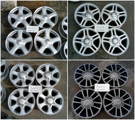 แม็ก Isuzu V-Cross 17 ราคา 4500 บาท(4ชุด) แม็ก Isuzu ขอบ 16 4วง 3200-4,900 บาท