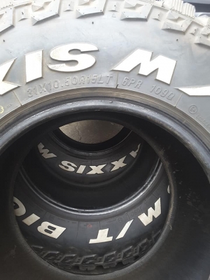 Maxxis MT764 ขนาด 30-9.5-15 ปลายปี16 สวยๆ 1ชุด Maxxis MT764 ขนาด 30-9.5-15 ปลายปี16 สวยๆ 1ชุด