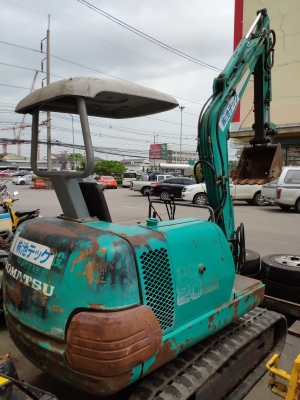 ขายรถแบคโฮ รถขุด KOMATSU PC20-7 รถเก่าญี่ปุ่น ไม่เคยใช้งานในไทย รถสภาพดี พร้อมใช้งาน