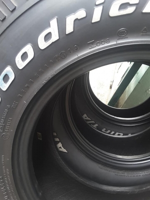 BF KO1 USA. 265-75-16 ปี13 สภาพสวยๆ 1ชุด BF KO1 USA. 265-75-16 ปี13 สภาพสวยๆ 1ชุด
