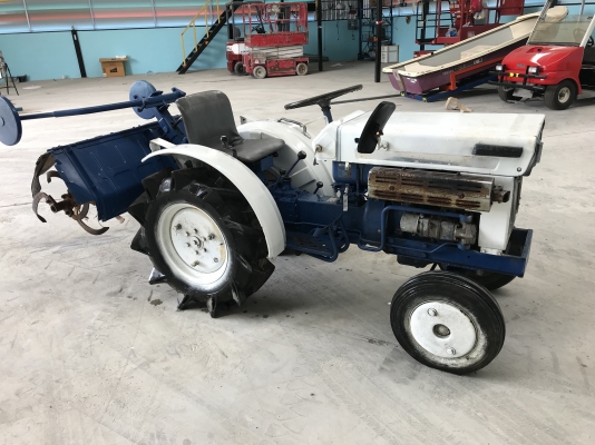 รถไถsatoh 13แรงสภาพดีเก่าญี่ปุ่น มีใบอินวอยราคาถูก