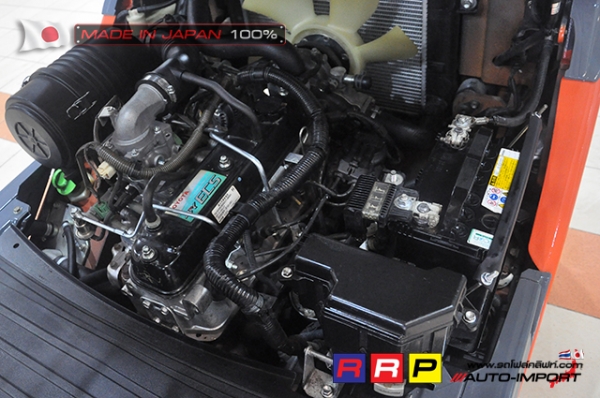 ขายรถโฟล์คลิฟท์มือสอง TOYOTA รุ่น 8FGL18-30498 นำเข้าจากประเทศญี่ปุ่น 100\% ไม่เคยใช้งานในไทย