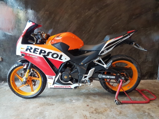 ขายแลกเทิร์น HONDA CBR300 ABS ปี2014 ลาย REPSOL เเต่งสวย ทะเบียนพร้อมโอน ราคา 68500 บาท ส่งได้ทั่วไท ขายแลกเทิร์น HONDA CBR300 ABS ปี2014 ลาย REPSOL เเต่งสวย ทะเบียนพร้อมโอน ราคา 68500 บาท ส่งได้ทั่วไท