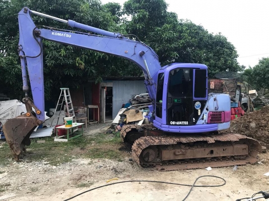 komatsu 128us รถพร้อมใช้ระบบดี อาร์มพิเศษ 570,000฿อยู่สระบุรีสนใจ0819468081เจ้าของขายเอง
