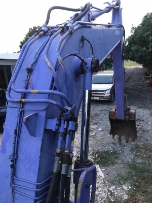 komatsu 128us รถพร้อมใช้ระบบดี อาร์มพิเศษ 570,000฿อยู่สระบุรีสนใจ0819468081เจ้าของขายเอง