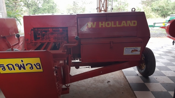 เครื่องอัดฟาง นิวฮอนแลนด์370 เก่านอกยังไม่เคยใช้ในไทย เช็คพร้อมใช้