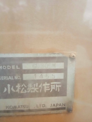 ขาย 295,000 รถเกรด KOMATSU GD 305 M เครื่องดี เกียร์ดี รถบบไฮดอร์ลิคแรง ยางดี รถพร้อมใช้ราคาถูก รถอยู่ สระแก้ว 064-191-1112