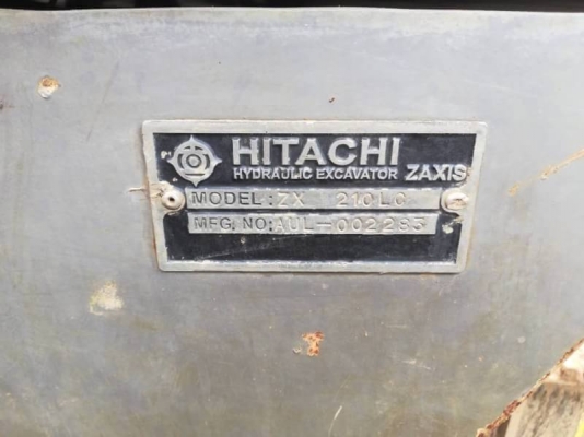 ขาย 1,950,000 แบคโฮบูมยาว 18 ม. HITACHI ZX 210-1 LC บูมยาว 6,000 ชม.เต็มสุดๆ ห้องโดยสารยังมีกลิ่นใหม่อยู่เลย เอกสารเล่ม  รถสวยพร้อมใช้เอกสารพร้อมโอน รถอยู่ ปทุมธานี สามโคก 064-191-1112
