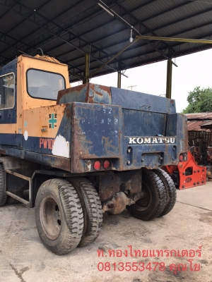 Komatsu PW100-1รถตักล้อยาง เก่าญี่ปุ่น เครื่องปั๊มแน่น แรงดี สนใจติดต่อ0813553478 คุณโย Komatsu PW100-1รถตักล้อยาง เก่าญี่ปุ่น เครื่องปั๊มแน่น แรงดี สนใจติดต่อ0813553478 คุณโย