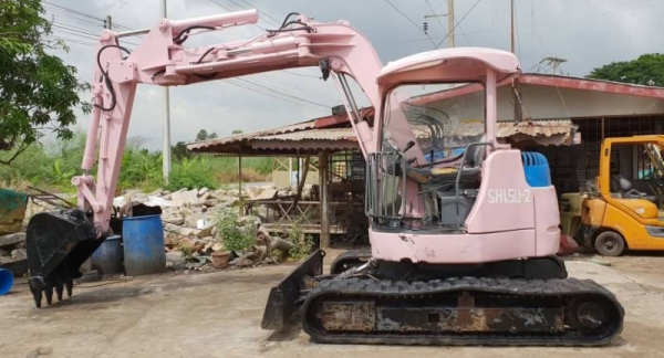 ขายด่วนรถเเบคโฮ ซูมิโตโม SH65U2รถนอกเพื่งนำเข้ามาใหม่สวยเดิมๆเคื่องดีปั่มแรงคอลโทลน้ำมันปั้มนิ้ว บูมอามร์สวยเร็วแรงไม่โหลด เครื่องอีซูซู4สูบ 4LE1ระบบออโต้คันเร่งครบรถยังไม่เคยใช้งานในไทยเลย