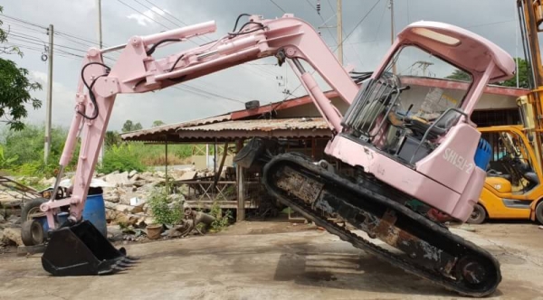 ขายด่วนรถเเบคโฮ ซูมิโตโม SH65U2รถนอกเพื่งนำเข้ามาใหม่สวยเดิมๆเคื่องดีปั่มแรงคอลโทลน้ำมันปั้มนิ้ว บูมอามร์สวยเร็วแรงไม่โหลด เครื่องอีซูซู4สูบ 4LE1ระบบออโต้คันเร่งครบรถยังไม่เคยใช้งานในไทยเลย