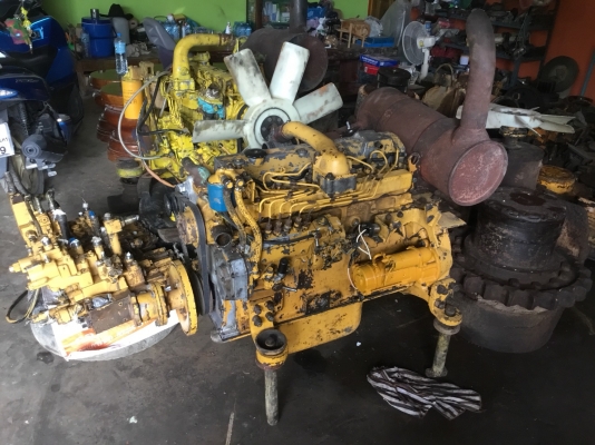 เครื่องรถแบคโค KOMATSU 200-5 เครื่อง สวยสภาพดี ขายราคาต่อรองใด้