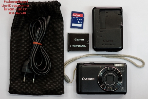 กล้อง Canon PowerShot A2200 14 ล้าน สภาพใหม่ ใช้ได้ปกติ ส่งฟรี