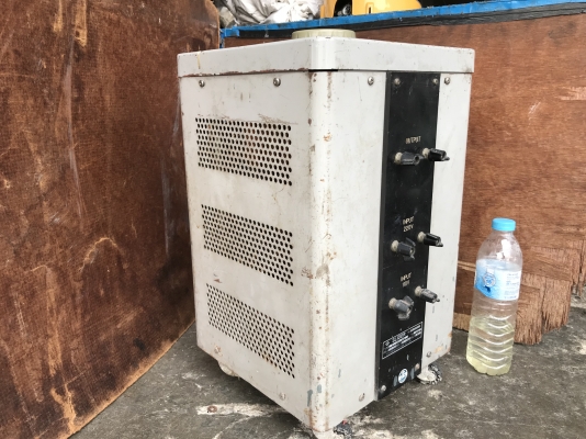 ขายหม้อแปลงไฟฟ้า Yamabishi Slide regulator made in Japan 30A ไฟเข้า 220/110V ไฟออกปรับได้ตั้งแต่ 0-240V พร้อมใช้งาน ขายหม้อแปลงไฟฟ้า Yamabishi Slide regulator made in Japan 30A ไฟเข้า 220/110V ไฟออกปรับได้ตั้งแต่ 0-240V พร้อมใช้งาน