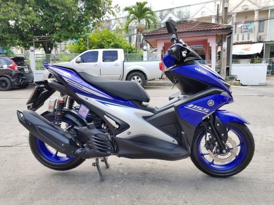 Aerox รุ่นรองท้อป 2017 รถบ้านมือเดียว เล่มชุดโอนครบ