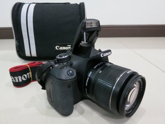 ลดราคา- Canon รุ่น EOS 600D 18 ล้าน เลนส์ 18-55 มีที่ชาร์ท กระเป๋า สภาพใหม่