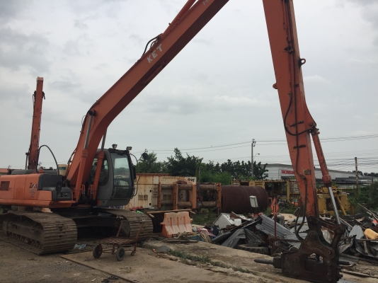 ขายรถแมคโคบูมยาว 15 เมตร  HITAHCHI 210LC