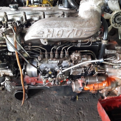 เครื่อง HO7D 195แรง เครื่องรถ มีใบคุม สภาพสวย ติดดี ไม่หลวม