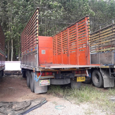 รถ ISUZU 10ล้อ หน้ายาว เพลาเดียว ทะเบียนไม่ขาด