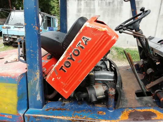 ขายโฟคลิฟท์ TOYOTA​ 3FD30 3 ตัน​ เครื่องดีเซล​ เสาสูง3.50ม.งาเท​ เครื่องแน่นไม่มีไอ​ สภาพสวยพร้อมใช้