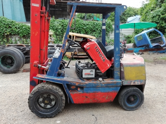 ขายโฟคลิฟท์ TOYOTA​ 3FD30 3 ตัน​ เครื่องดีเซล​ เสาสูง3.50ม.งาเท​ เครื่องแน่นไม่มีไอ​ สภาพสวยพร้อมใช้