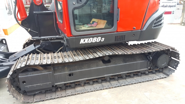 รถขุดคูโบต้า KX080-3 ขนาด 8 ตัน