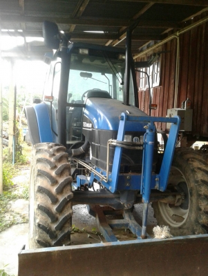 ขายรถไถ FORD TS90 NEW HOLLAND ใบมีด เล่ม ราคา 650000