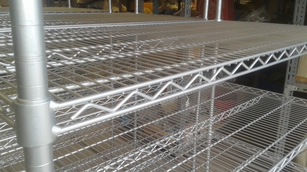 ชั้นเหล็กชุบโครเมี่ยม สภาพดีมากๆ