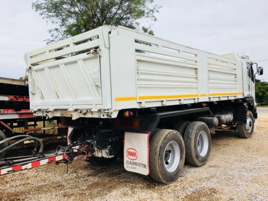 Isuzu 360 ปี 59 แม่ลูกดัมพ์สามมิตร ไมล์ 14x,xxx ยางดี น้ำหนักบรรทุก 29.10 ตัน สวยเดิมพร้อมใช้งาน ทะเ Isuzu 360 ปี 59 แม่ลูกดัมพ์สามมิตร ไมล์ 14x,xxx ยางดี น้ำหนักบรรทุก 29.10 ตัน สวยเดิมพร้อมใช้งาน ทะเ
