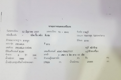 ขาย หัวลาก HINO 344 แรงม้า ปี จดทะเบียน 2557 มี 2 คัน สภาพดีมาก รถบริษัทใช้เอง ขาย หัวลาก HINO 344 แรงม้า ปี จดทะเบียน 2557 มี 2 คัน สภาพดีมาก รถบริษัทใช้เอง
