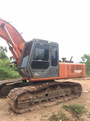 EX200-1 เครื่องดี ปั้มแรง เอวแน่น โช่เตม สภาพดีมากๆพร้อมใช้งาน