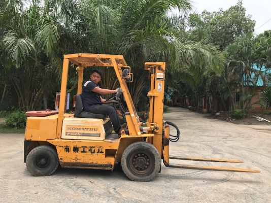 ขายFORKLIFT KOMATSU FG25-8(2.5ตัน) สวยเดิมจากญี่ปุ่น ยังไม่เคยใช้ในไทย 99,000เท่านั้น!!