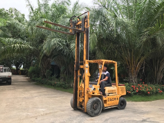 ขายFORKLIFT KOMATSU FG25-8(2.5ตัน) สวยเดิมจากญี่ปุ่น ยังไม่เคยใช้ในไทย 99,000เท่านั้น!!