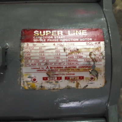 ขาย !! มอเตอร์.มิตซู.ขนาด3แรง220v.สภาพ.พร้อมใช้งาน ขาย !! มอเตอร์.มิตซู.ขนาด3แรง220v.สภาพ.พร้อมใช้งาน