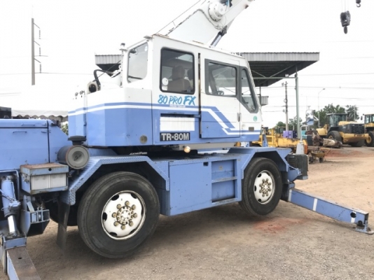 ขายรถเครน TADANO TR80M-1 (ขนาด 8 ตัน) ปี 1993 รถนอกนำเข้าจากญี่ปุ่น สภาพสวยพร้อมใช้ มีVDOการทำงานครั ขายรถเครน TADANO TR80M-1 (ขนาด 8 ตัน) ปี 1993 รถนอกนำเข้าจากญี่ปุ่น สภาพสวยพร้อมใช้ มีVDOการทำงานครั