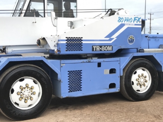 ขายรถเครน TADANO TR80M-1 (ขนาด 8 ตัน) ปี 1993 รถนอกนำเข้าจากญี่ปุ่น สภาพสวยพร้อมใช้ มีVDOการทำงานครั