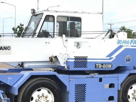 ขายรถเครน TADANO TR80M-1 (ขนาด 8 ตัน) ปี 1993 รถนอกนำเข้าจากญี่ปุ่น สภาพสวยพร้อมใช้ มีVDOการทำงานครั