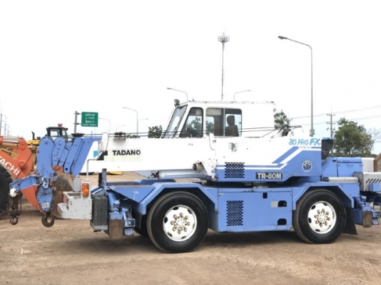 ขายรถเครน TADANO TR80M-1 (ขนาด 8 ตัน) ปี 1993 รถนอกนำเข้าจากญี่ปุ่น สภาพสวยพร้อมใช้ มีVDOการทำงานครั
