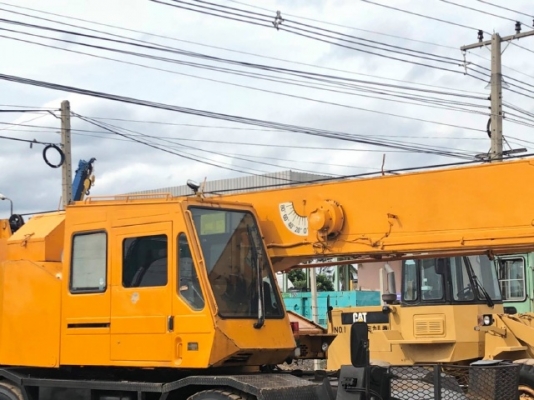 ขายรถเครน TADANO TR250M-5 (ขนาด 25 ตัน) ปี 1993 รถนอกนำเข้าครับ ไม่เคยใช้งานในไทย มีVDOการทำงาน