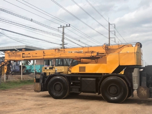ขายรถเครน TADANO TR250M-5 (ขนาด 25 ตัน) ปี 1993 รถนอกนำเข้าครับ ไม่เคยใช้งานในไทย มีVDOการทำงาน ขายรถเครน TADANO TR250M-5 (ขนาด 25 ตัน) ปี 1993 รถนอกนำเข้าครับ ไม่เคยใช้งานในไทย มีVDOการทำงาน