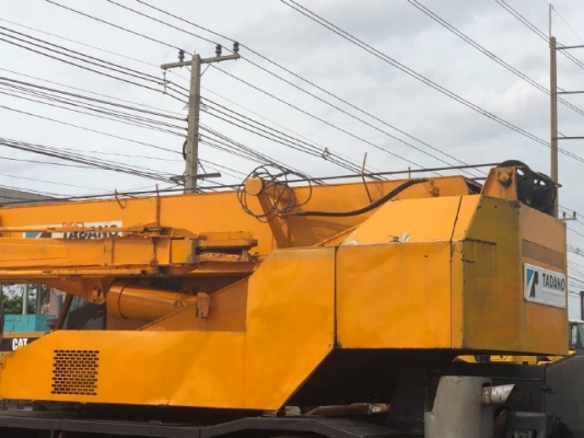 ขายรถเครน TADANO TR250M-5 (ขนาด 25 ตัน) ปี 1993 รถนอกนำเข้าครับ ไม่เคยใช้งานในไทย มีVDOการทำงาน