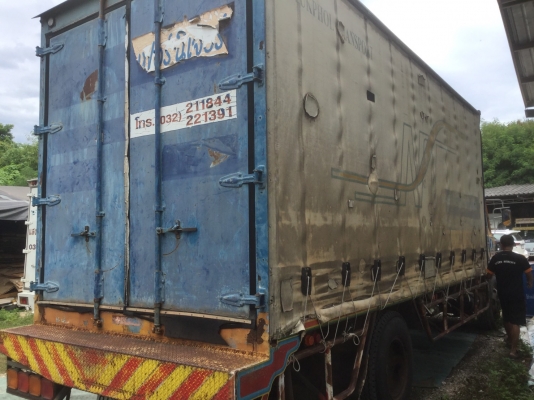 ขาย HINO 6 ล้อ (ตู้ผ้าใบ) เครื่อง 170 แรง ยาว 6.2 เบรคจิ๊ฟฟี่ พวงมาลัยเพาเวอร์ ยางใหม่ 7 เส้น เครื่องดี ชัชซีสวย ราคา 290,000 บาท ศุภากร 081-1903107,089-5367218