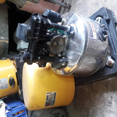 ขาย !! ปั้มน้ำถังอัตโนมัติ.มิตซู.ขนาด150w.ถังเลต.พร้อมใช้งาน