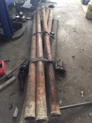 ขายปั๊มคอนกรีตส่งปูนมือสองเก่าญี่ปุ่นTADANOพร้อมอุปกรณ์ครบชุด