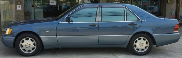 BENZ-W140-600SEL -V12 ปี1992 สีน้ำเงิน