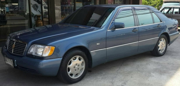 BENZ-W140-600SEL -V12 ปี1992 สีน้ำเงิน