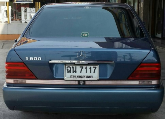 BENZ-W140-600SEL -V12 ปี1992 สีน้ำเงิน